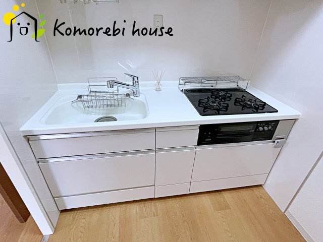 サンライズ伊奈のキッチン|きれいなキッチンです