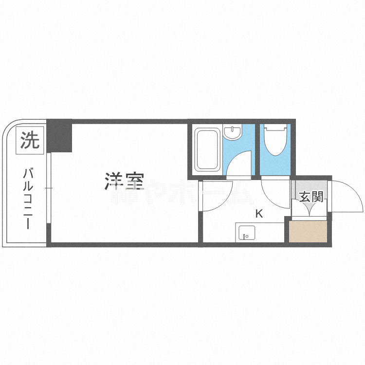グランデージ新深江の間取り