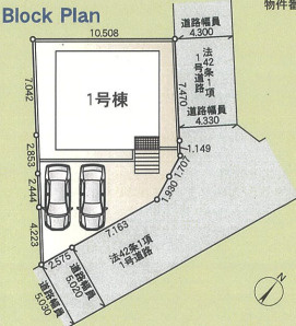 CRADLE GARDEN高崎市金古町第17の区画図