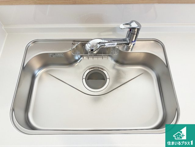 ■門真市江端町　第3期　新築一戸建ての設備|広々としたシンクで食器洗いも楽々！