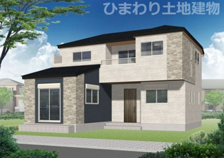 【外観】 | 藤沢市長後  1号棟 第1 | イメージパース（完成時に現況と異なる場合は現況優先となります）
