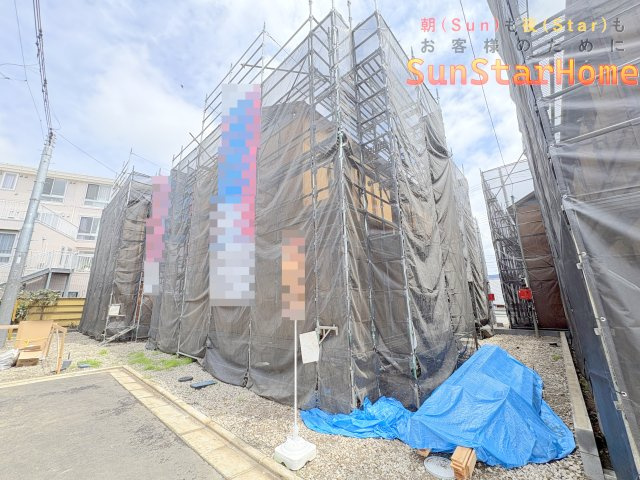 【サンスターホーム】武蔵村山市中原4丁目　省エネ新築5号棟の外観