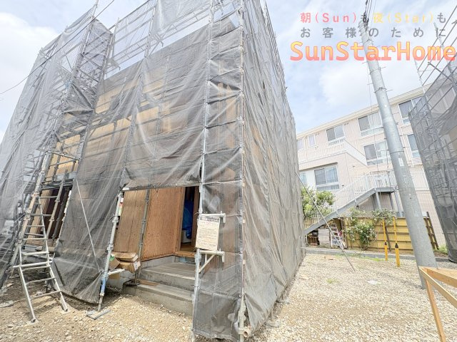 【サンスターホーム】武蔵村山市中原4丁目　省エネ新築7号棟の外観