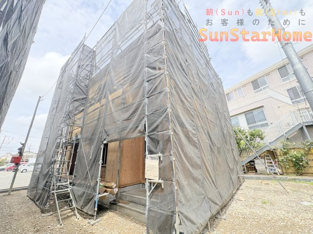 【サンスターホーム】武蔵村山市中原4丁目　省エネ新築7号棟の外観