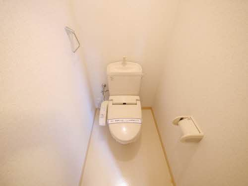 熊本市東区秋津２丁目のアパートのトイレ