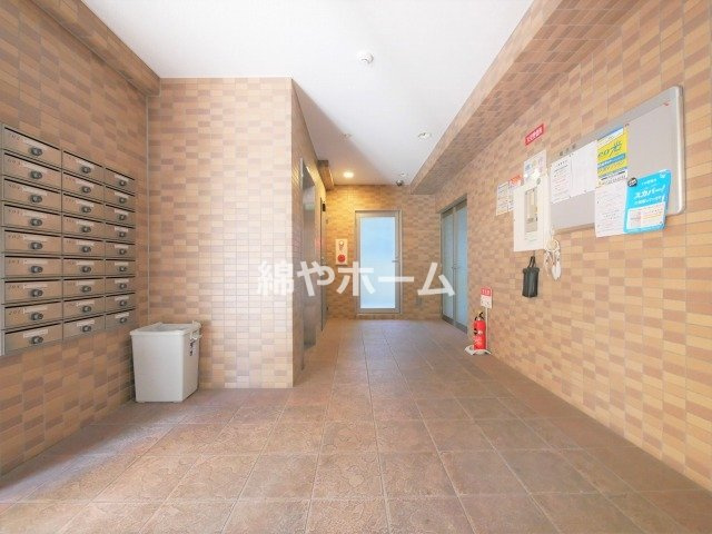 カナセ上汐町のロビー|清潔なロビーです