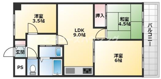 【間取り】 | 第2豊ハイツ