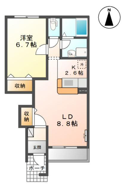 グランベルⅠの間取り