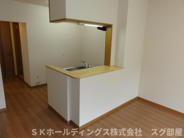 グランベルⅠのキッチン|カウンターキッチン