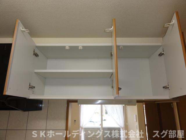 グランベルⅠのキッチン|キッチン吊戸棚