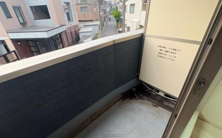 Cube Kanamachi Vのバルコニー