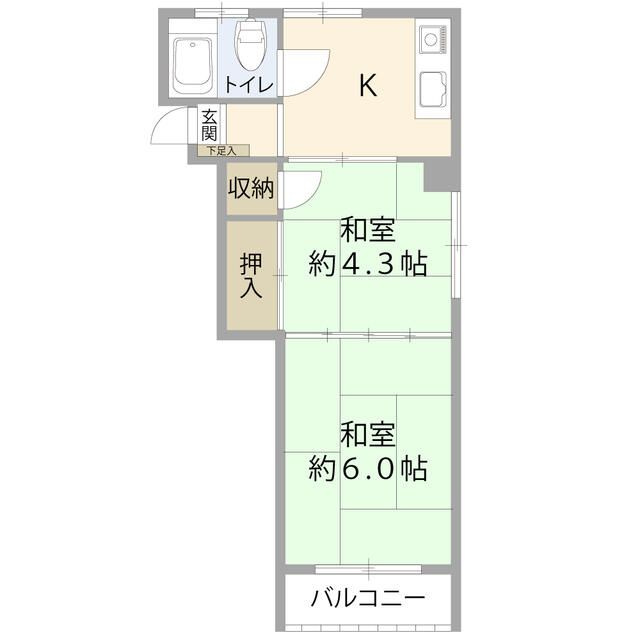 グランデマンションの間取り