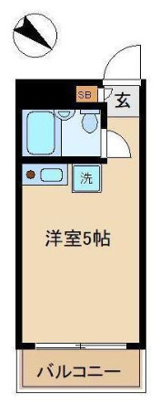 コート桜上水の間取り