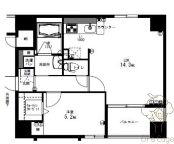 グランフルーヴの間取り
