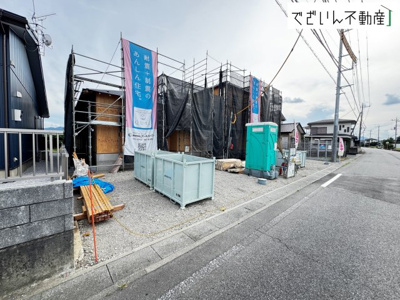【外観】 | CRADLE GARDEN本庄市児玉町上真下第2　【平屋】新築住宅 | ≪2号棟≫
現地(2026年8月撮影)