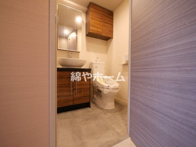 プライマル靱本町の洗面所|洗面所です