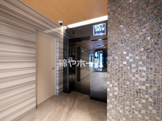 プライマル靱本町のエントランス|落ち着いたエントランスです
