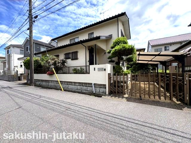 勝田台７丁目　売地の外観|勝田台駅徒歩７分の立地　４.４m公道面　約６３坪の整形地