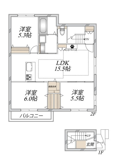 【間取り】 | CREA seijoⅠ