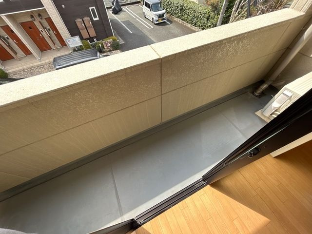 シャルムコートⅡのバルコニー
