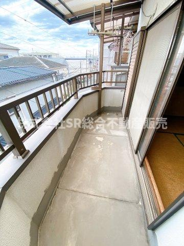 近江堂3丁目中古戸建のバルコニー|南向きで陽当たり良好で洗濯物が乾きやすいです♪