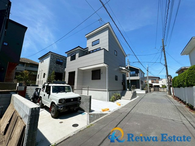 新築戸建　藤沢市辻堂太平台1丁目の前面道路含む現地写真