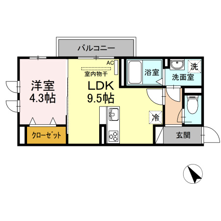 【間取り】 | ブリーゼⅢ