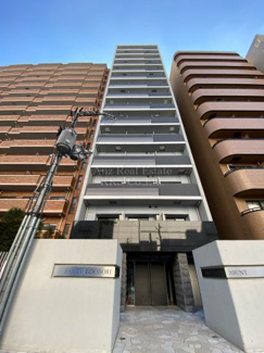 【外観】 | サムティ江戸堀ASUNT | オシャレで落ち着いた街並みに溶け込んだ外観のマンション♪