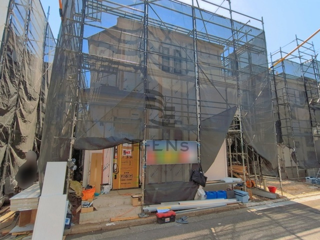 【外観】 | 練馬区土支田３丁目　新築戸建て　B号棟 | 建築中
