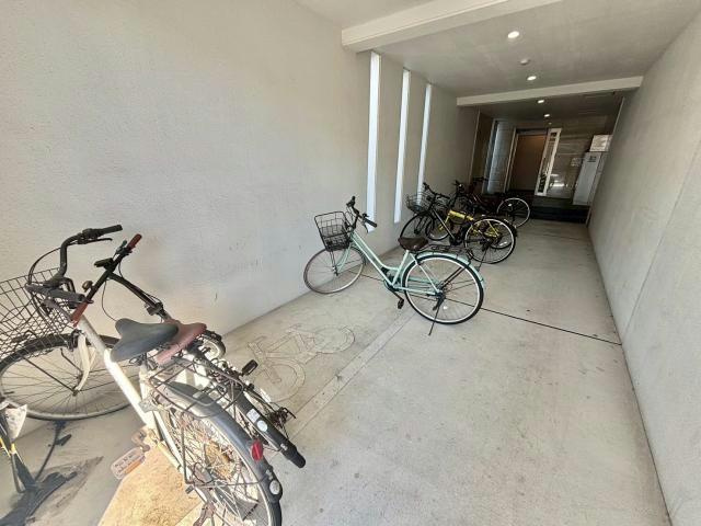 MISTRAL神屋町の駐車場