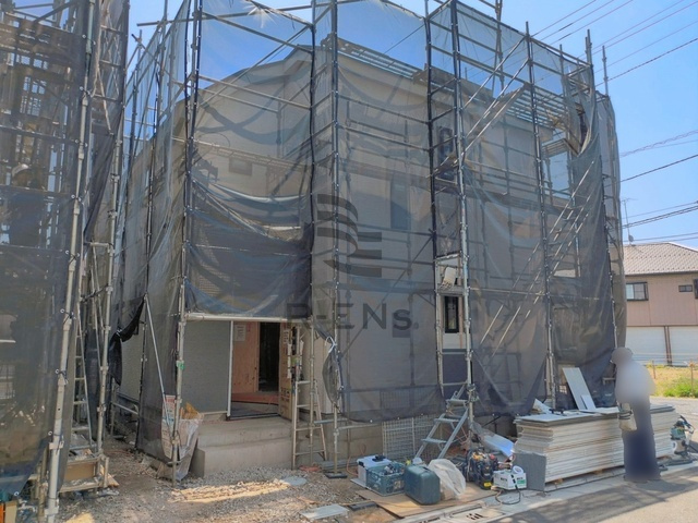 【外観】 | 練馬区土支田３丁目　新築戸建て　C号棟 | 建築中