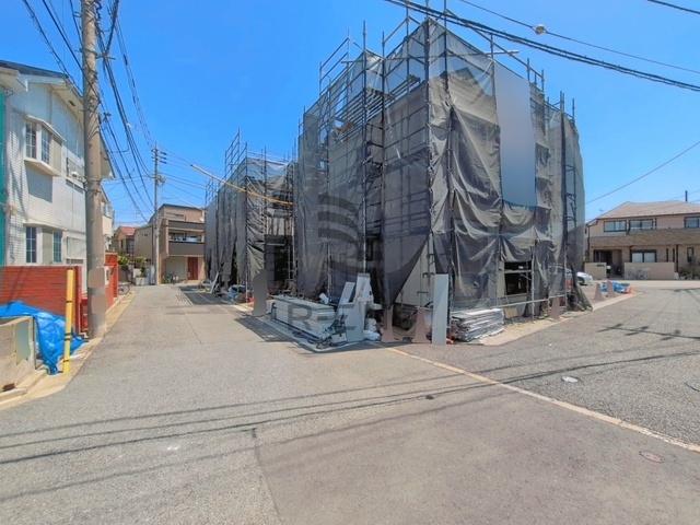 【前面道路含む現地写真】 | 練馬区土支田３丁目　新築戸建て　C号棟 | 見通しの良いエリアでお車も運転しやすく安心のエリアです