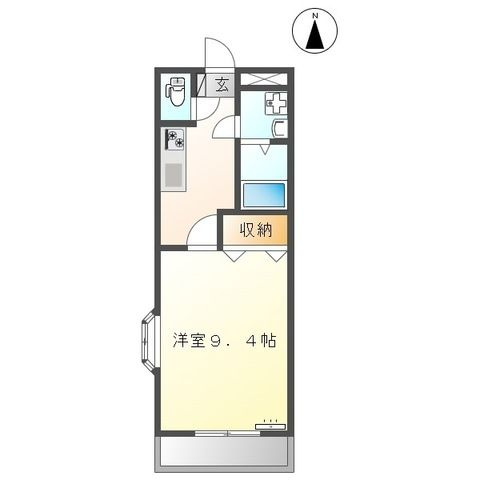 グランディール　パピヨンの間取り