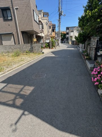 武庫の里2丁目の前面道路含む現地写真