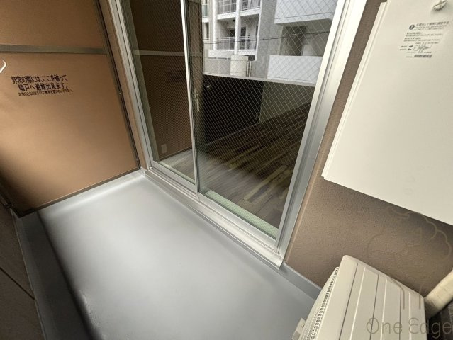 LuXe塚本のバルコニー
