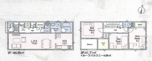 小田原市新谷第4　新築戸建　全2棟1号棟