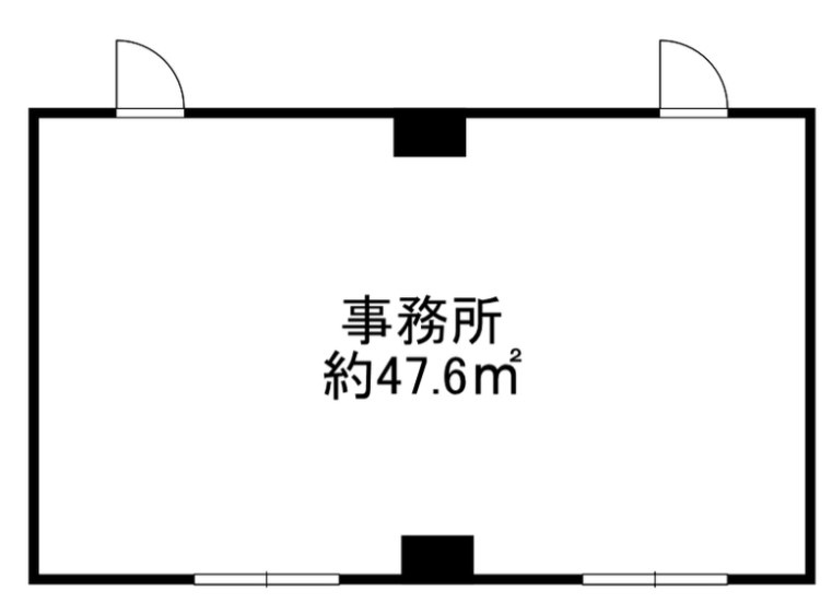 堺市堺区一条通　貸店舗[物件番号：1013858]の間取り