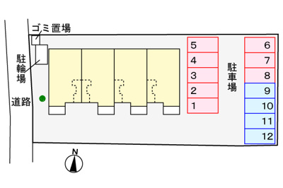 【区画図】 | ピサンリ | 駐車場