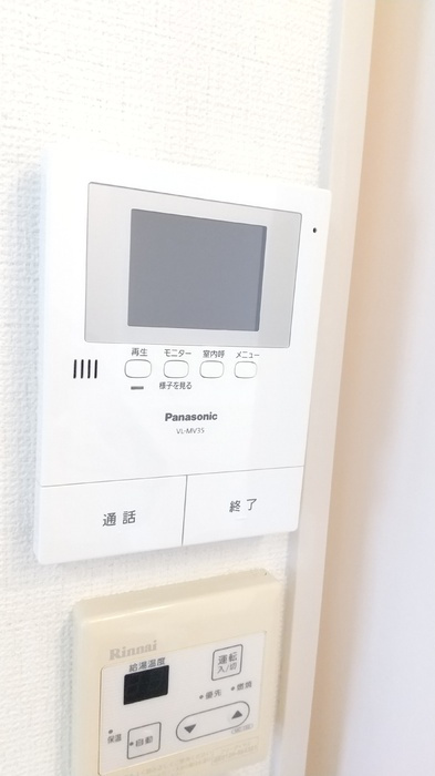 アルフィスタⅣのセキュリティ|モニター付きインターホン