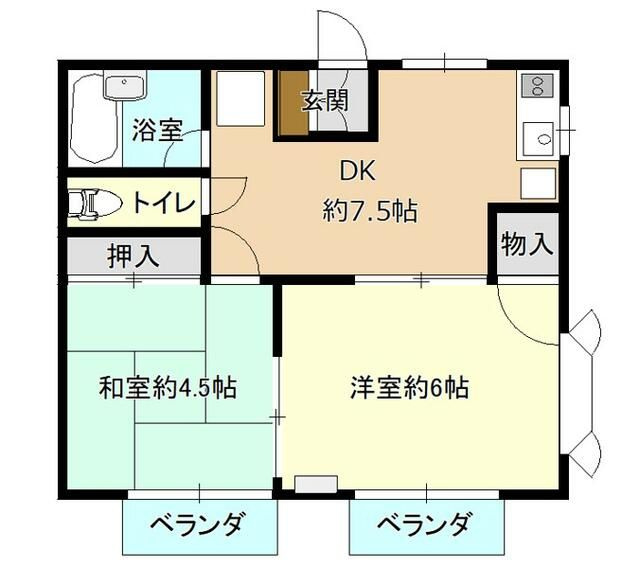 サマックス・スプリングの間取り