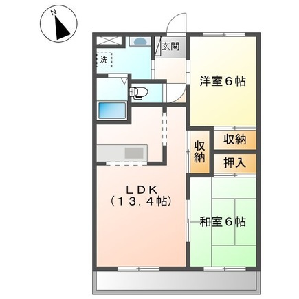 ミィーティアの間取り