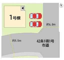 八幡西区日吉台3丁目8期の区画図