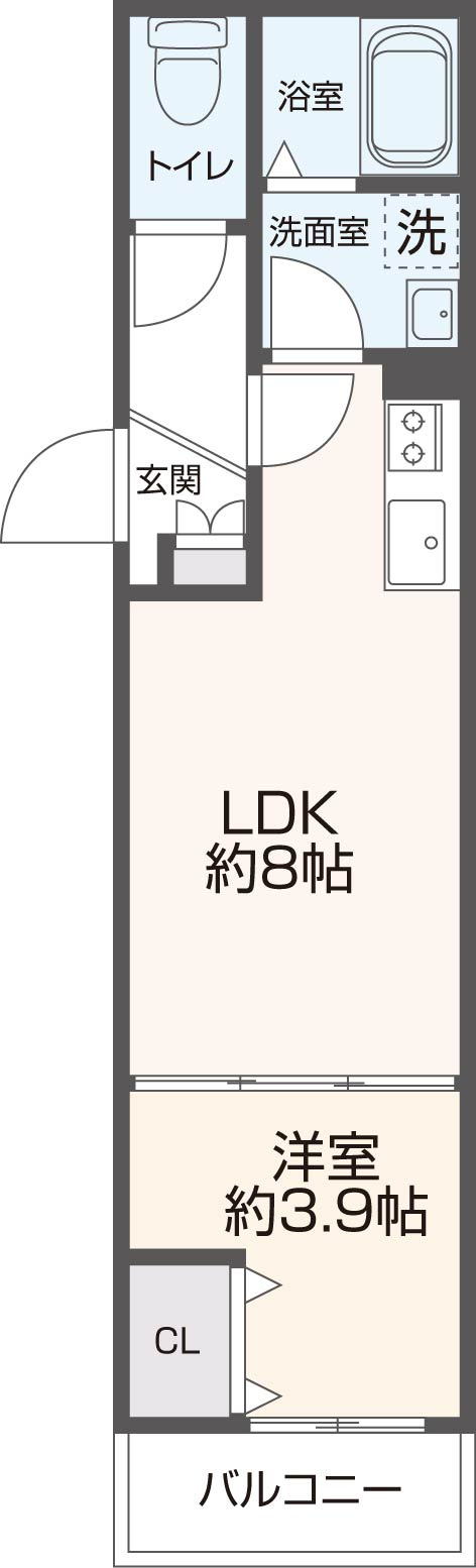 D porta refinardの間取り
