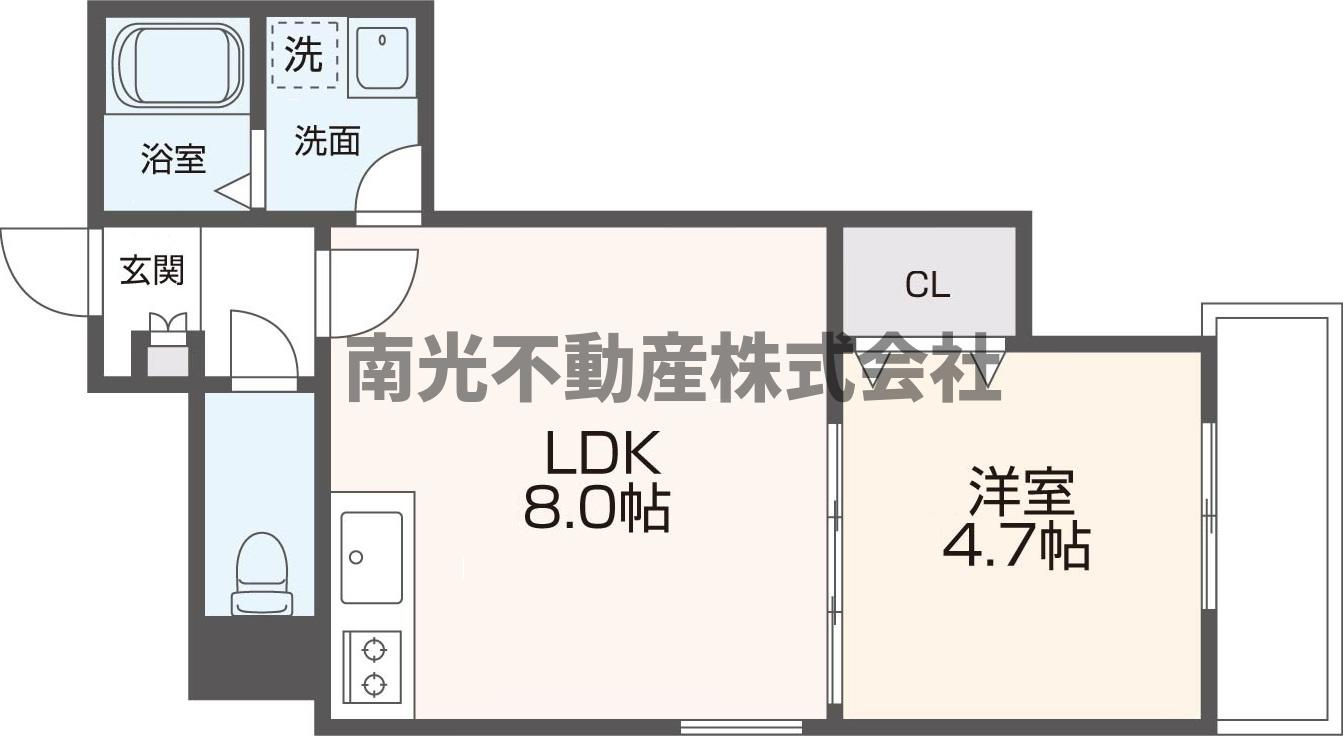D porta refinardの間取り