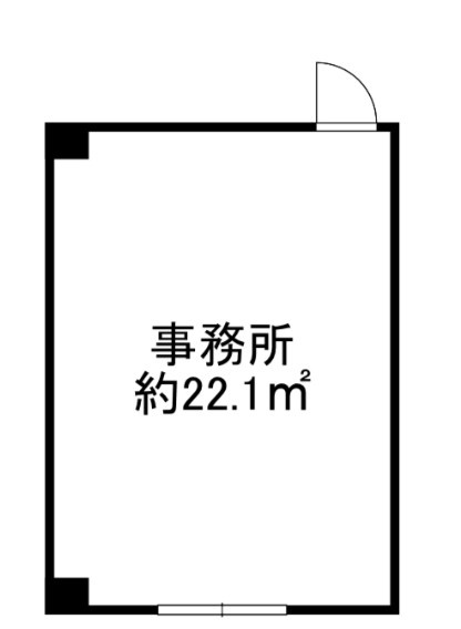 堺市堺区一条通　貸店舗[物件番号：1013869]の間取り