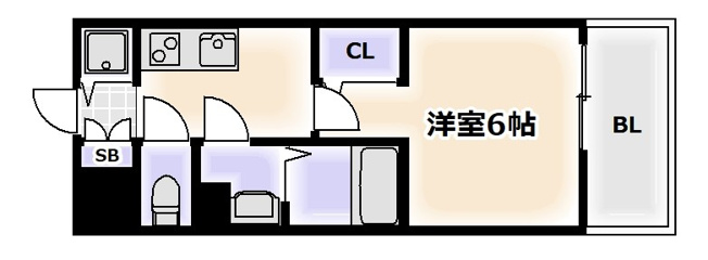 【間取り】 | エスリード難波VALORE