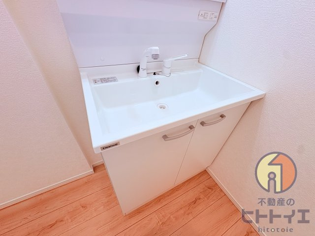 新築建売)筑後市大字野町の独立洗面台