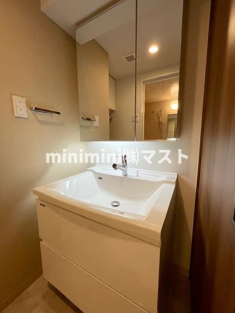 S-RESIDENCE松屋町asenceの洗面所