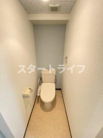 大阪市東淀川区柴島２丁目の賃貸マンションのトイレ