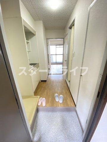 大阪市東淀川区柴島２丁目の賃貸マンションの玄関